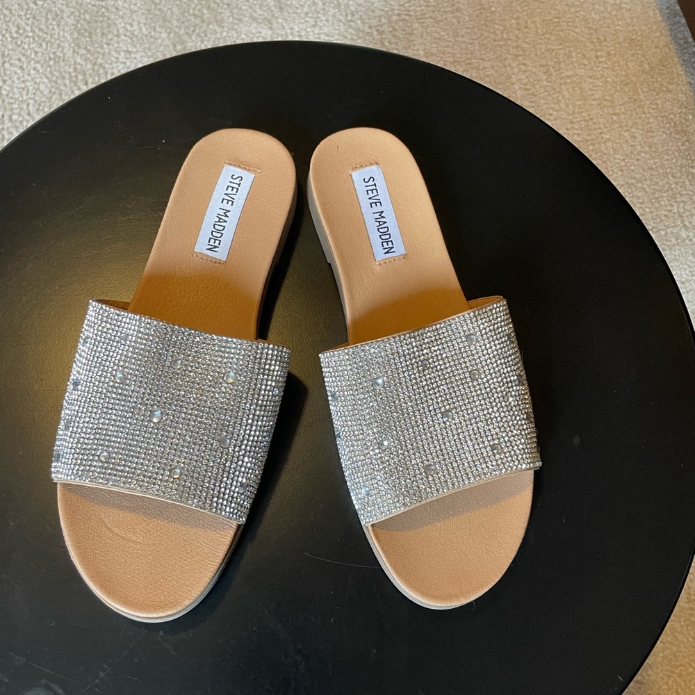 Steve Madden Rhinestones Sandals